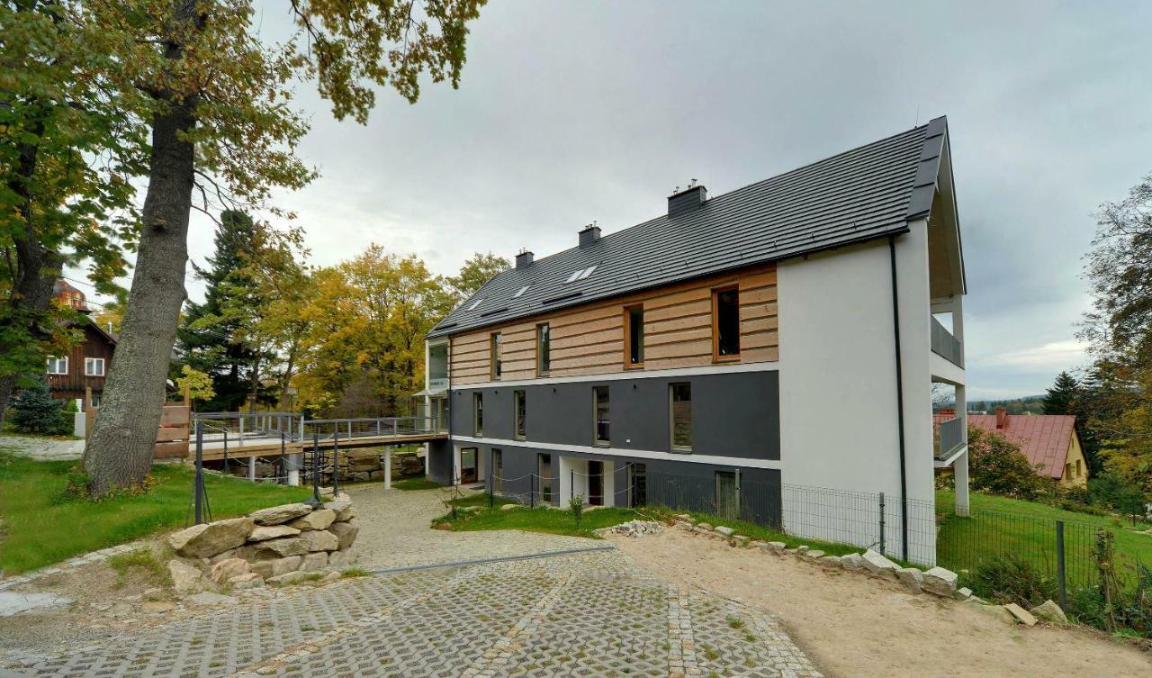 Apartamenty Sun & Ski Willa Laser Sklářská Poruba Exteriér fotografie